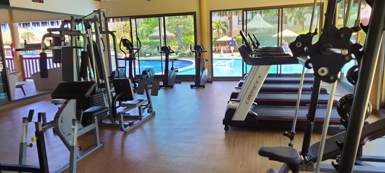 Paraiso Frente Mar!! 04 Pessoas-Pe Na Areia Vg Sun Cumbuco-Hidro, Sauna, Academia, Piscina,Cozinha Completa, Wifi, Parquinho Infantil Buitenkant foto