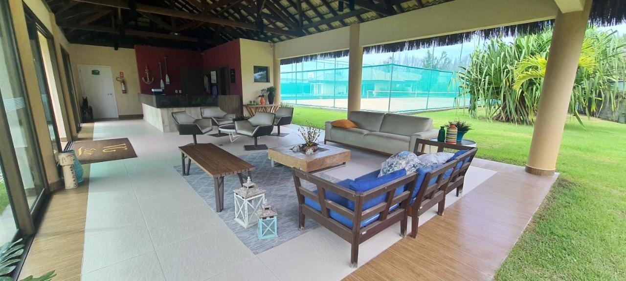 Paraiso Frente Mar!! 04 Pessoas-Pe Na Areia Vg Sun Cumbuco-Hidro, Sauna, Academia, Piscina,Cozinha Completa, Wifi, Parquinho Infantil Buitenkant foto